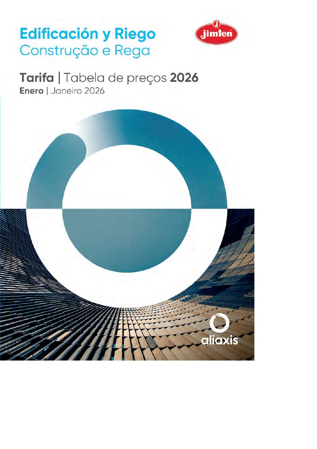 Tarifa Aliaxis edificación y riego Abril 2026